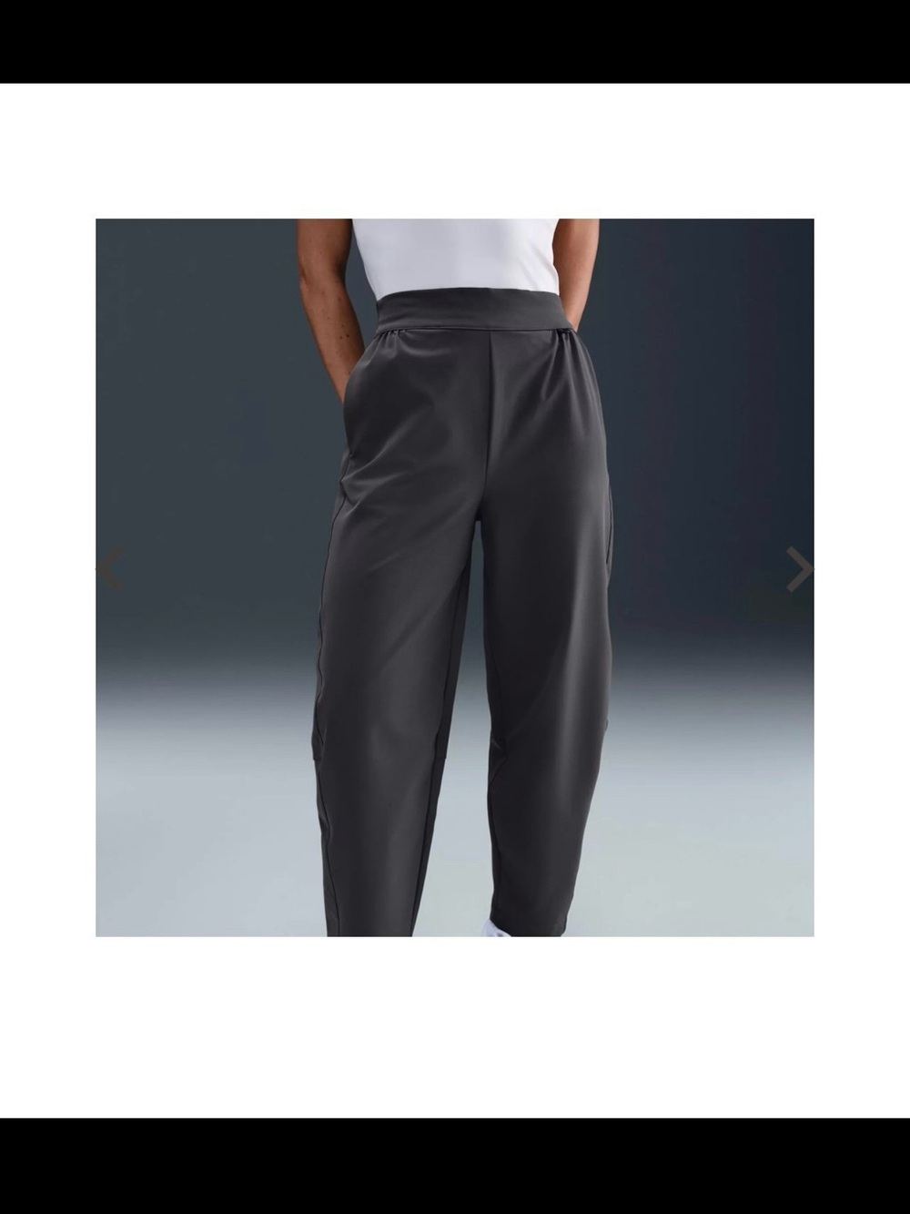 Nike Women's gray 24.7 Relaxed barrel Joggers